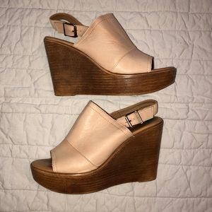 Carbara Barbieri platform wedge sandals